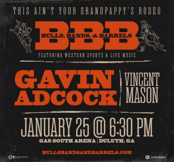 More Info for Bulls, Bands & Barrels with Gavin Adcock and Vincent Mason