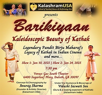 More Info for Barikiyaan – Kaleidoscopic Beauty of Kathak Dance